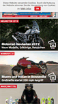 Mobile Screenshot of motorradonline.de
